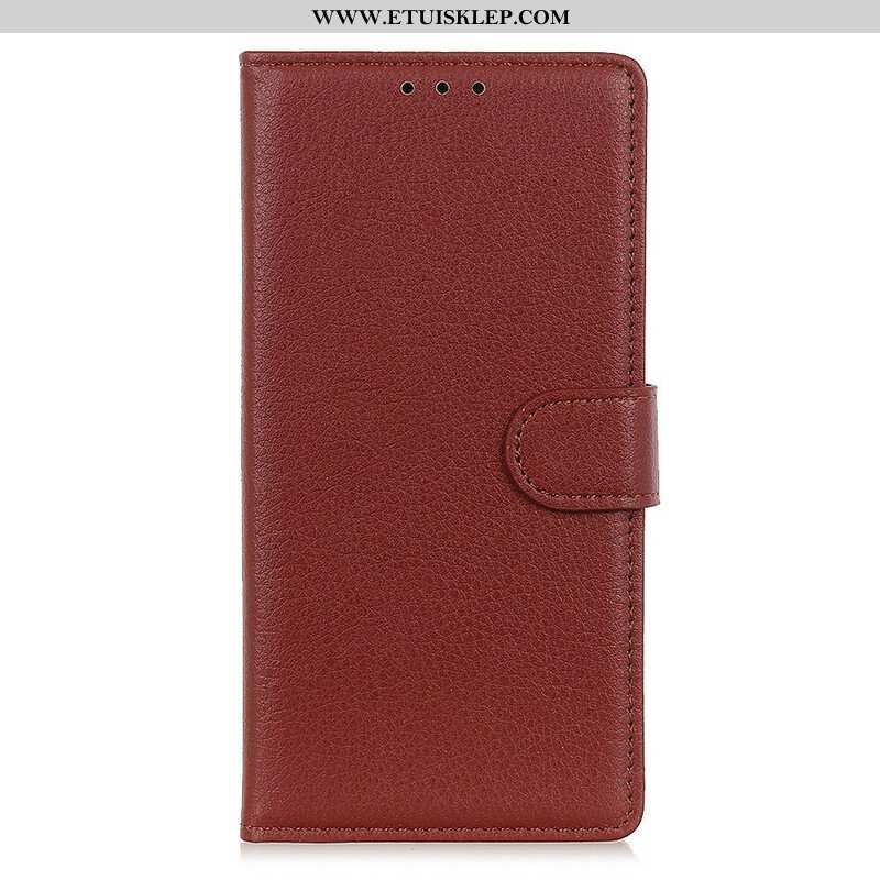 Etui Folio do Realme C11 Tradycyjnie Liczi